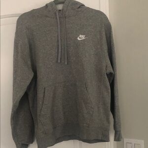 Nike Heather Gray Pullover Hoodie